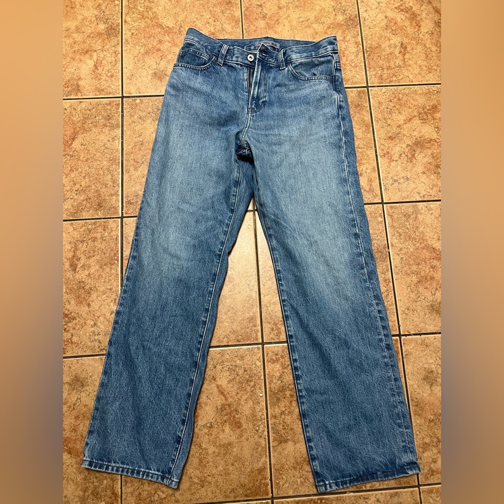 JW Anderson x Uniqlo Women’s Straight Leg Jeans 26x31 Medium Wash Denim